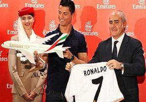 RONALDO EMIRATES’İN KÜRESEL ELÇİSİ